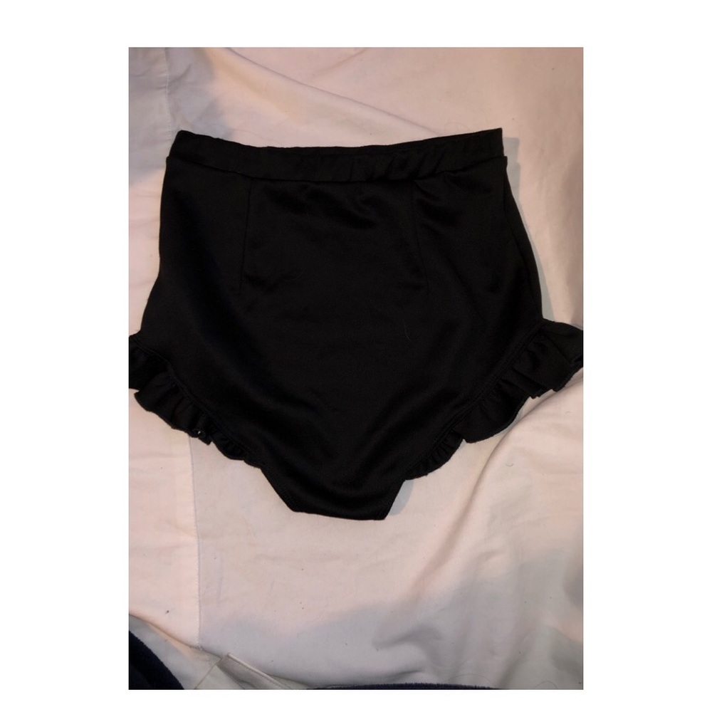 High waisted bikini bottoms